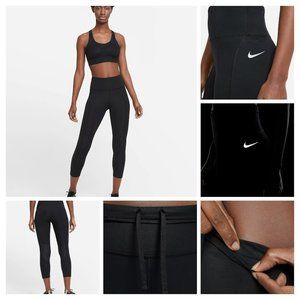 Nike Fast Women's Mid-Rise‎ Crop Running Leggings